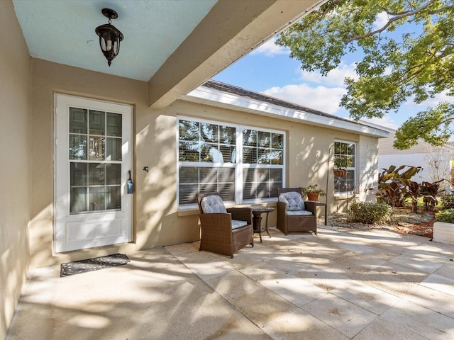 view of patio