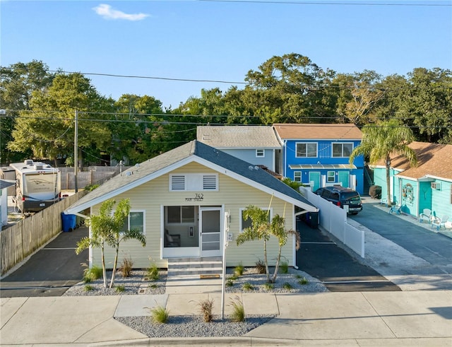 view of front of house