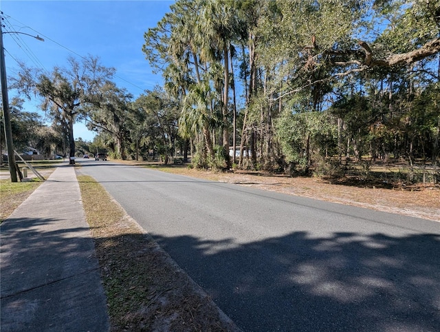 view of road