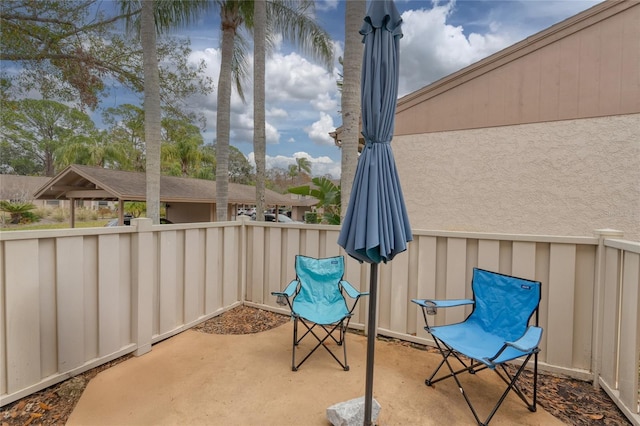 view of patio / terrace