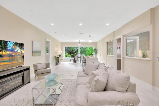 view of living room