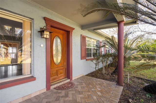 view of property entrance