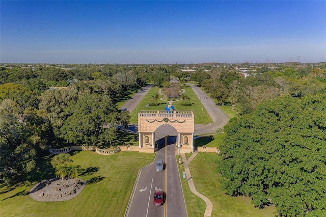 bird's eye view