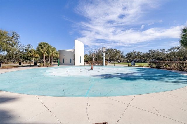 view of pool