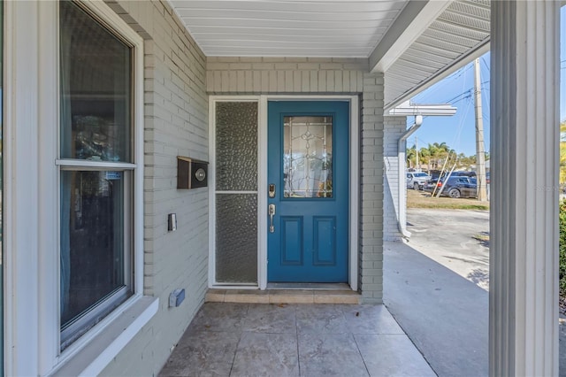 view of property entrance