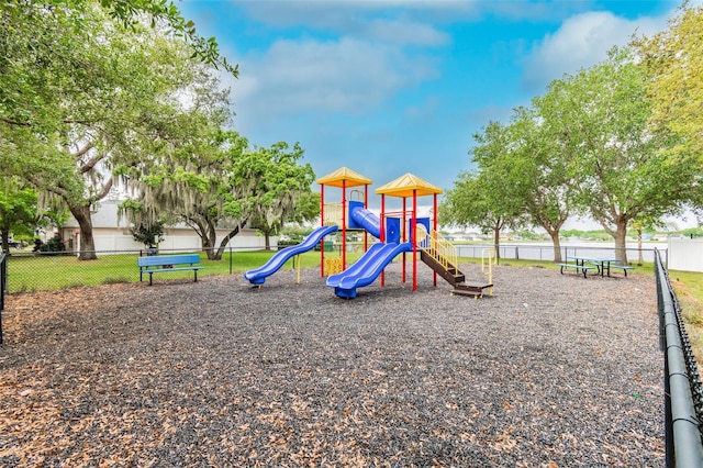 view of play area