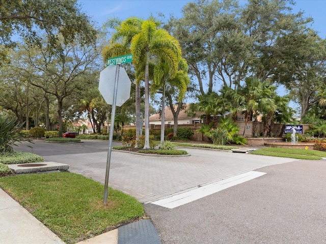 view of road