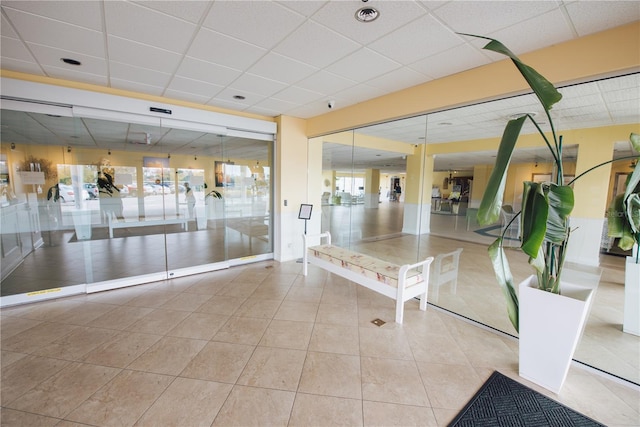 view of building lobby