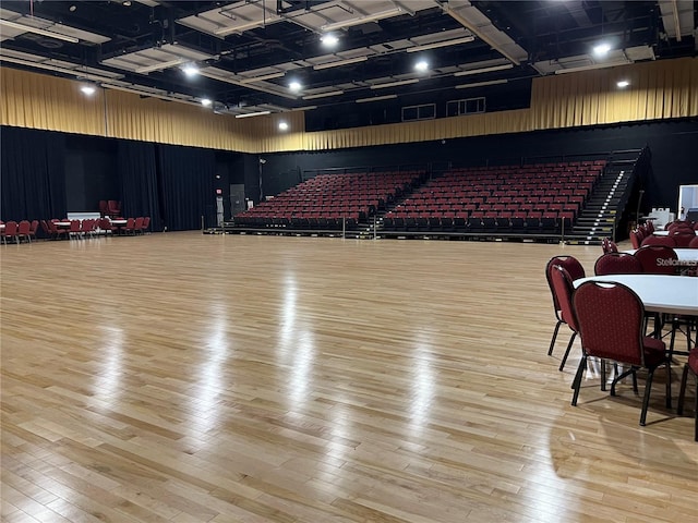 view of basketball court