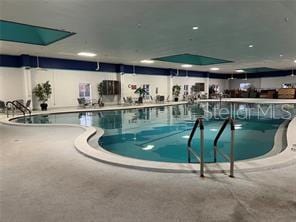 401 Dorchester Pl Unit 62, Sun City Center, FL 33573 - view of indoor community pool