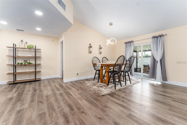 dining room featuring light hardwood / wood-style flooring