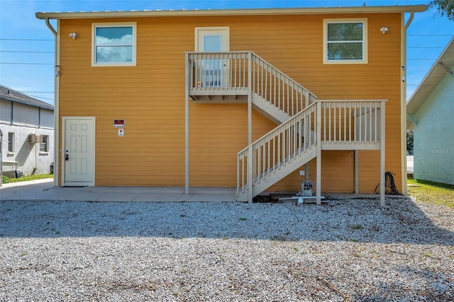 view of rear view of property