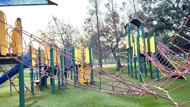 view of play area