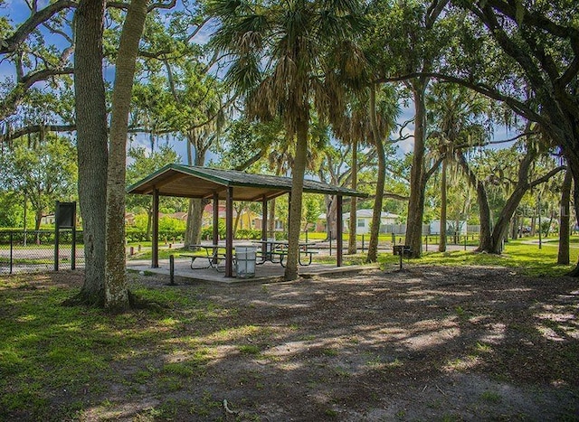 surrounding community featuring a gazebo