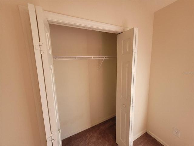 view of closet