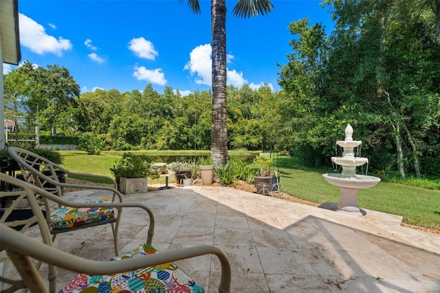 view of patio