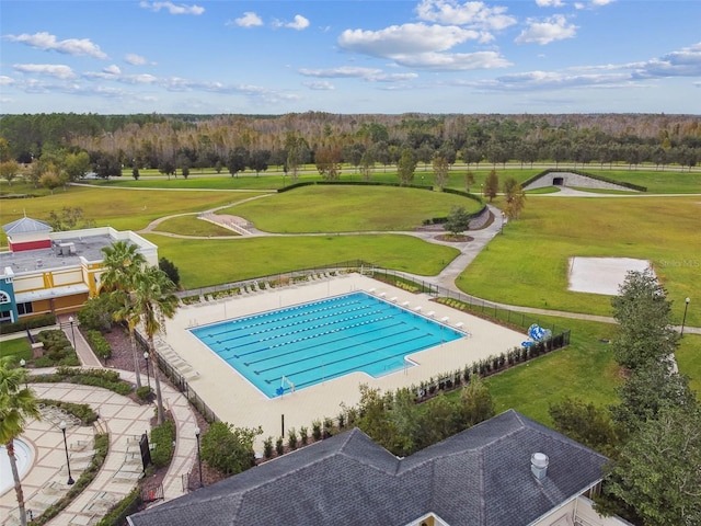 view of swimming pool