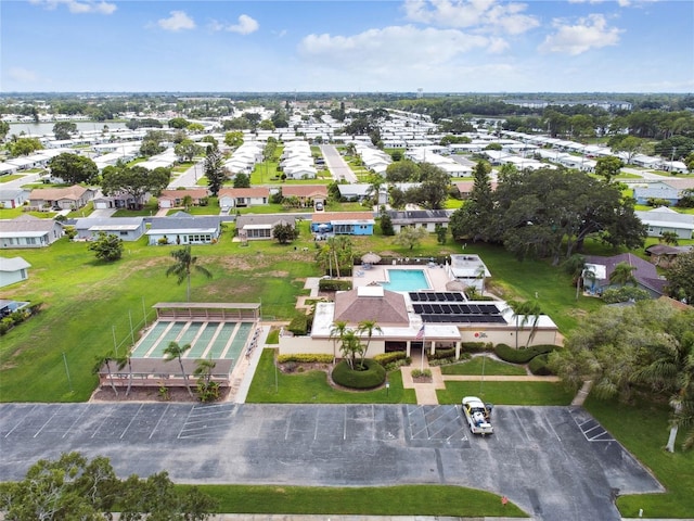 4732 Lake Blvd Unit A, Clearwater, FL 33762 - bird's eye view of a pool area