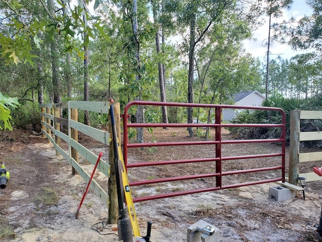 view of gate