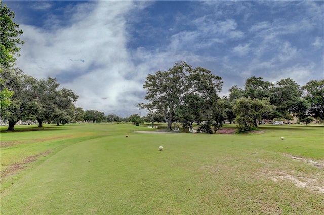 view of home's community featuring a yard