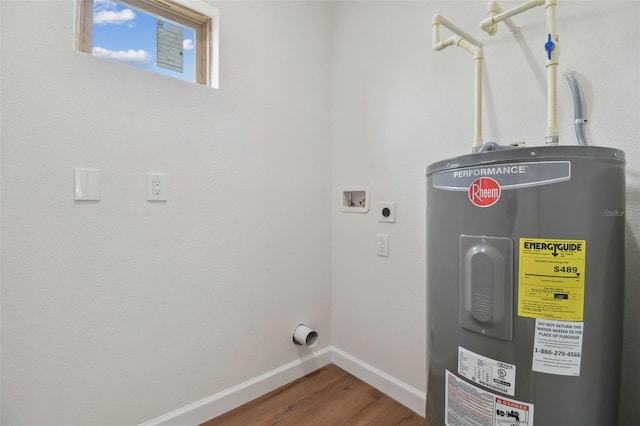 utilities featuring water heater