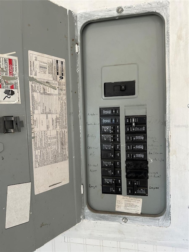 utilities featuring electric panel