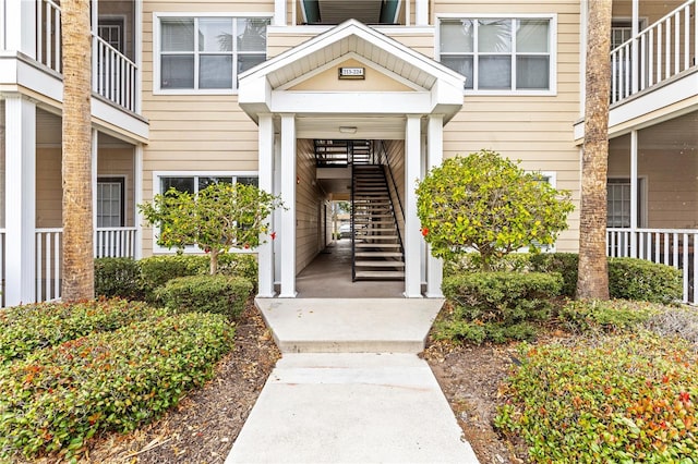 view of property entrance