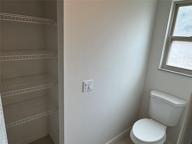 bathroom with toilet