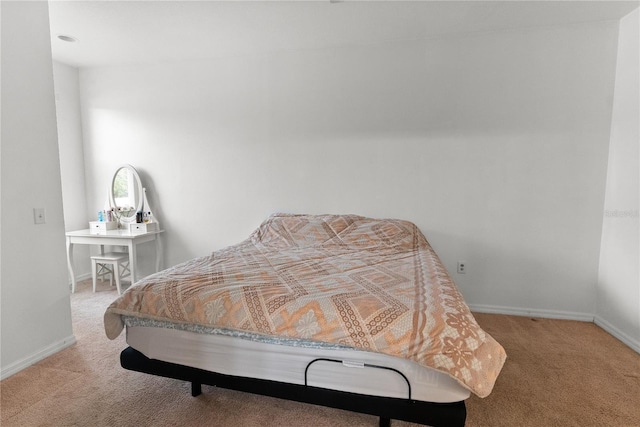 bedroom featuring carpet floors