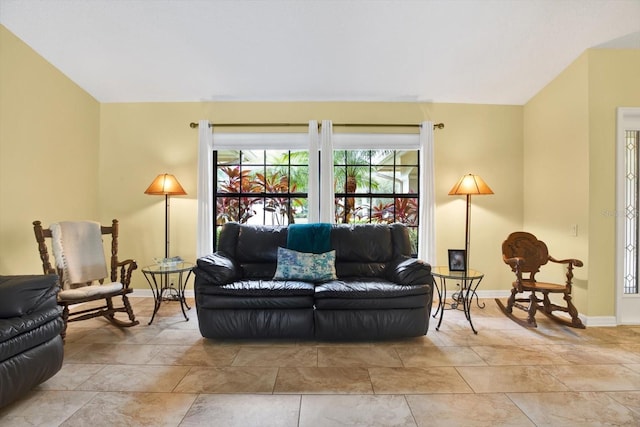 view of living room