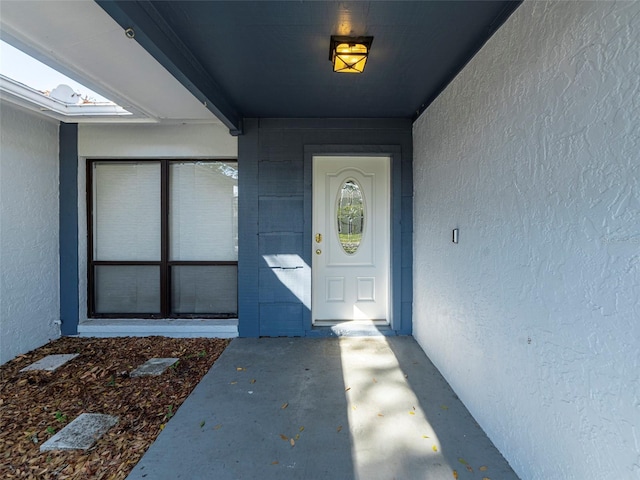 view of property entrance