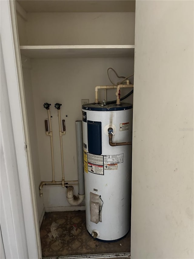 utilities featuring water heater