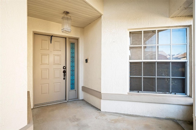 view of entrance to property