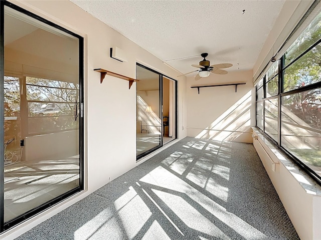 1601 43rd St N Unit 133, Saint Petersburg, FL 33713 - unfurnished sunroom featuring a ceiling fan