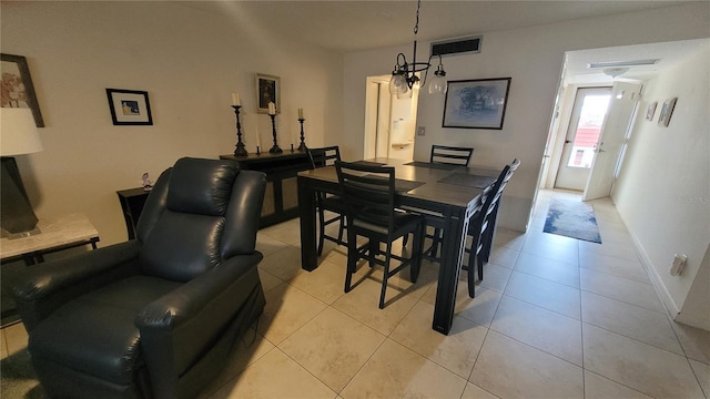 5880 38th Ave N Unit 204, Saint Petersburg, FL 33710 - dining room with light tile patterned flooring