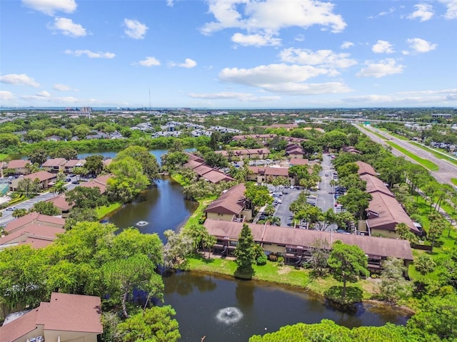 880 S Village Lake Dr N Unit 106, Saint Petersburg, FL 33716 - aerial view with a water view