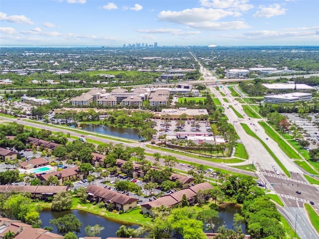 880 S Village Lake Dr N Unit 106, Saint Petersburg, FL 33716 - bird's eye view with a water view