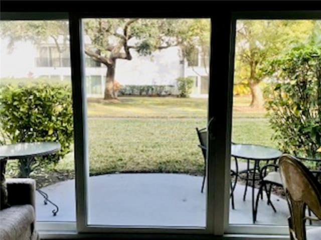 view of doorway