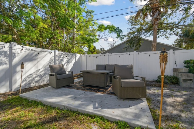 view of patio