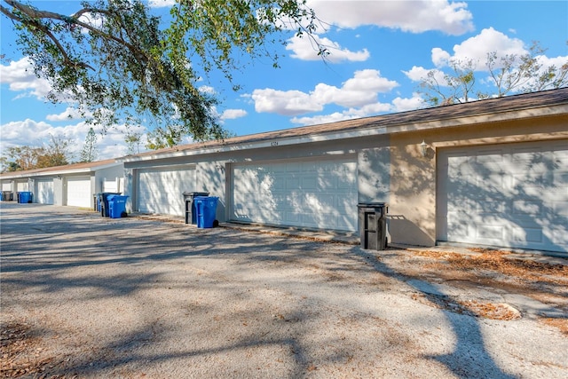 view of side of property