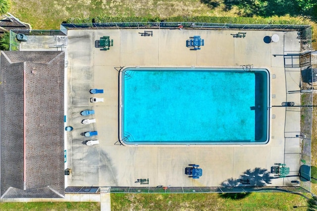 view of pool