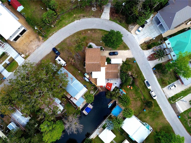 bird's eye view featuring a residential view