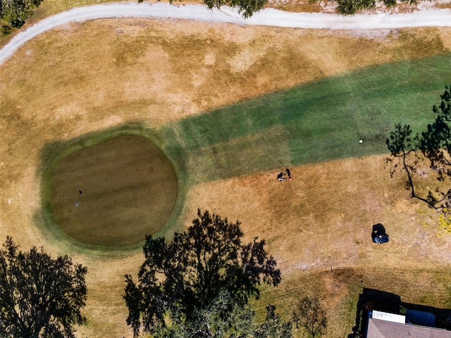 aerial view featuring a rural view