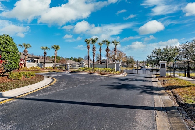 view of road