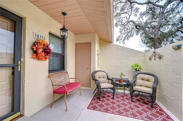 view of patio