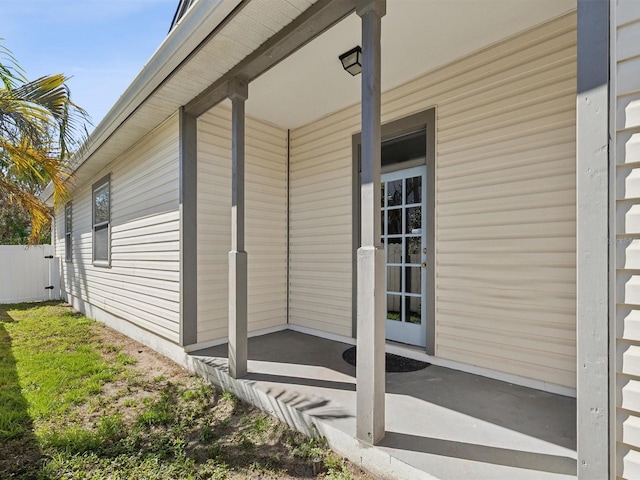 view of property entrance