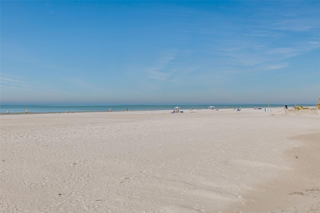 water view featuring a view of the beach