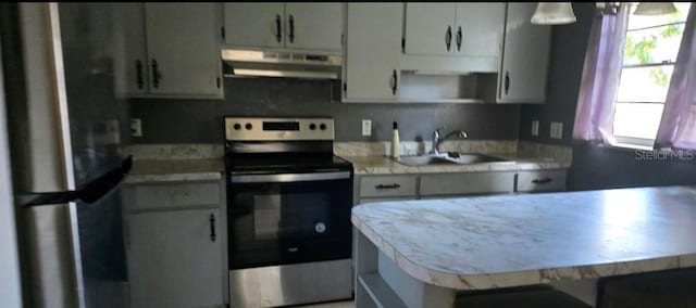 kitchen featuring sink and stainless steel appliances