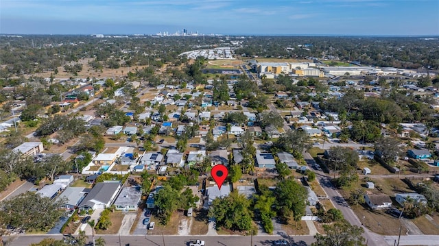 bird's eye view