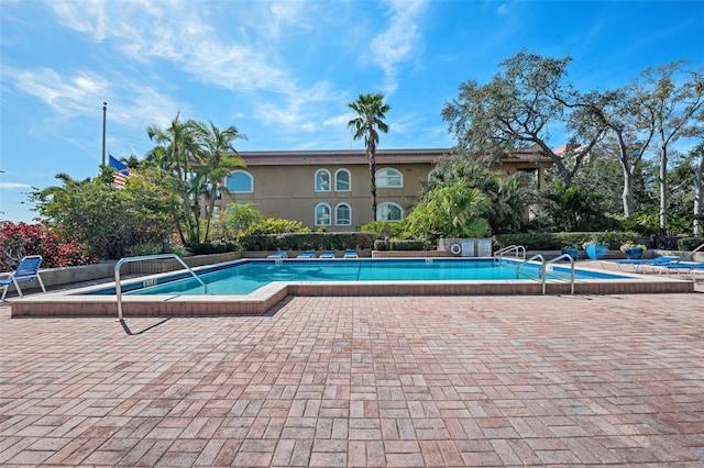 view of pool